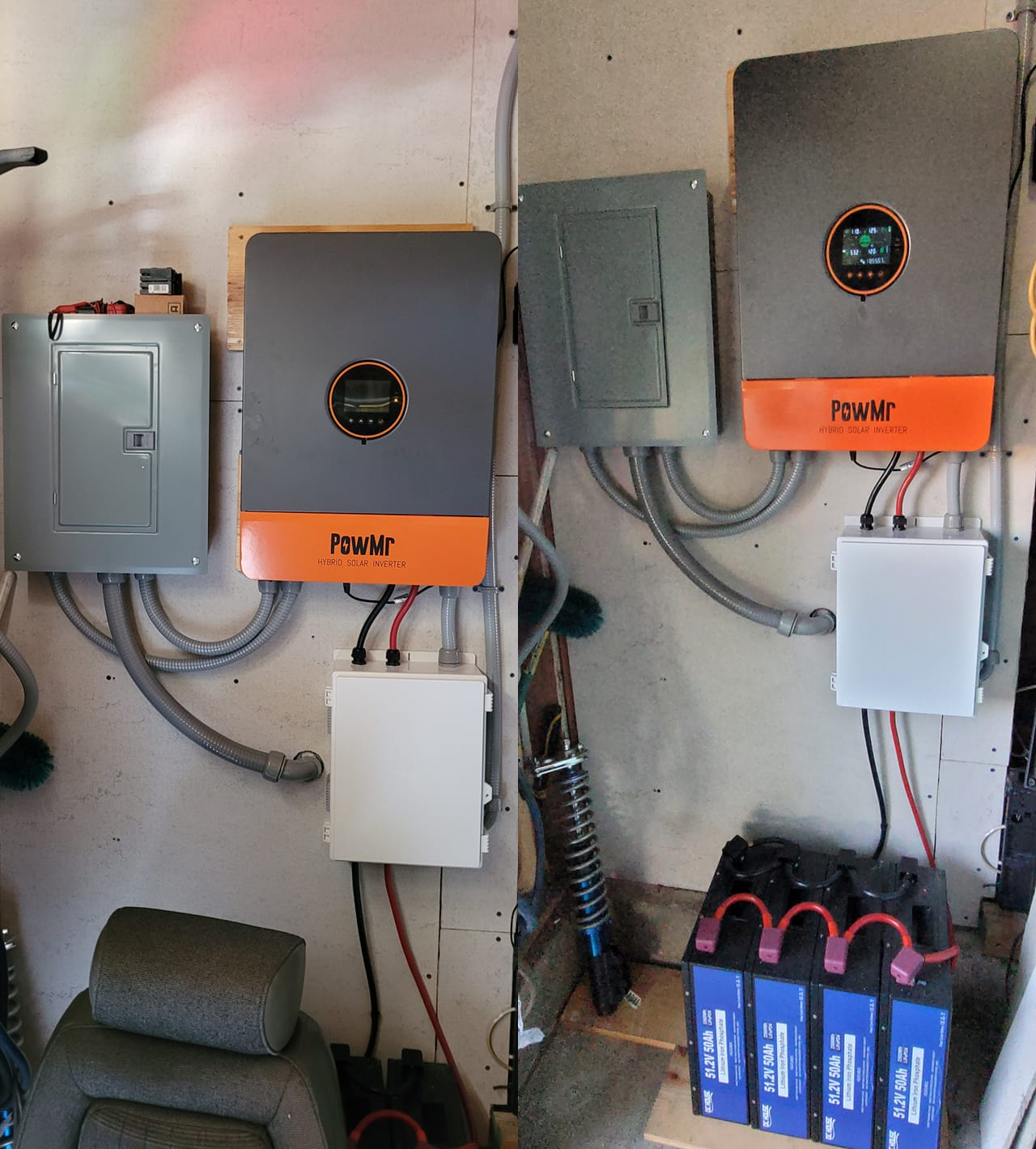 10kW PowMr Off-Grid System for AC and Pool in Western US