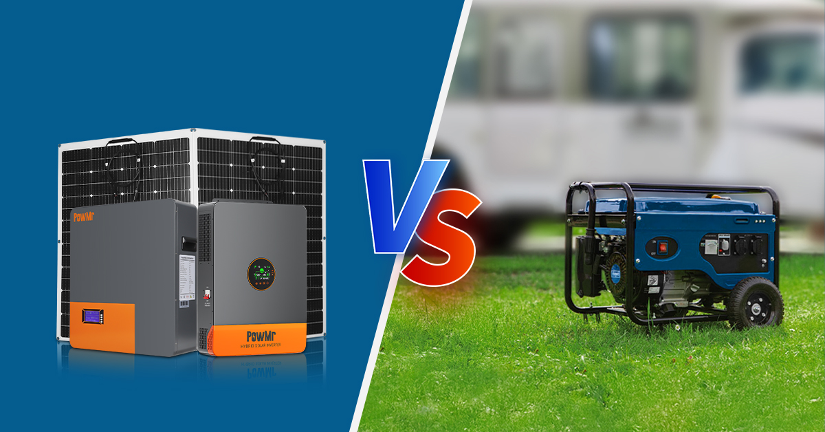 solar inverter vs generator