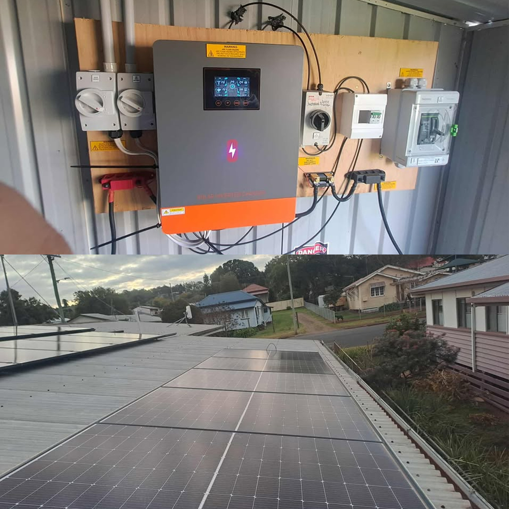 10.2kw solar power system with 17kwh battery in Australia