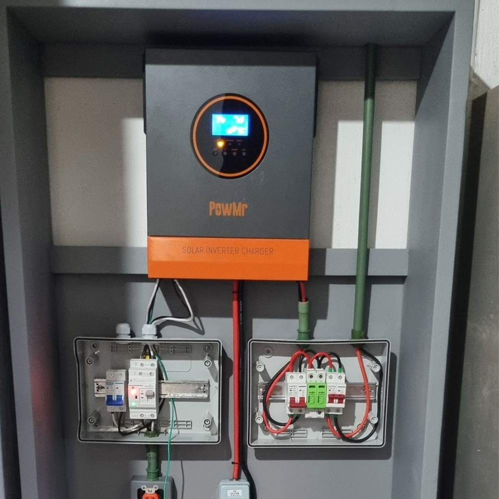 3000w 24v solar inverer istalled in Mexico