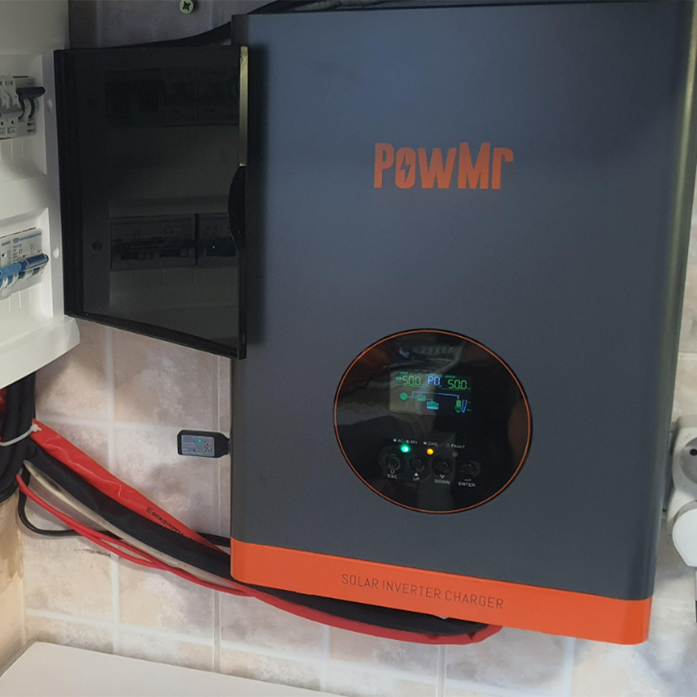 3kw low frequency inverter installed in Ukraine